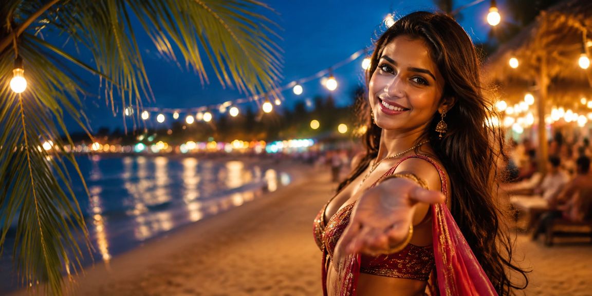 সেন্ট মার্টিন বিচ এ বেটিং খেলার দৃশ্য